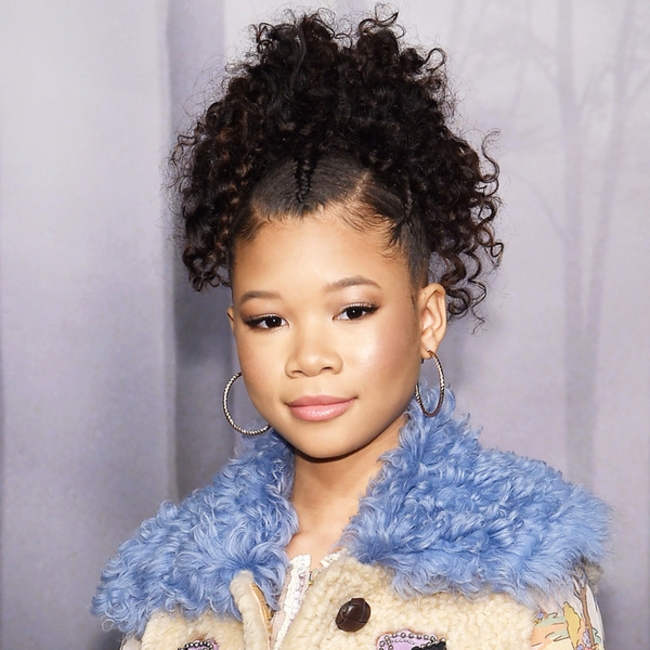 ESC: Celeb Ponytails, Storm Reid